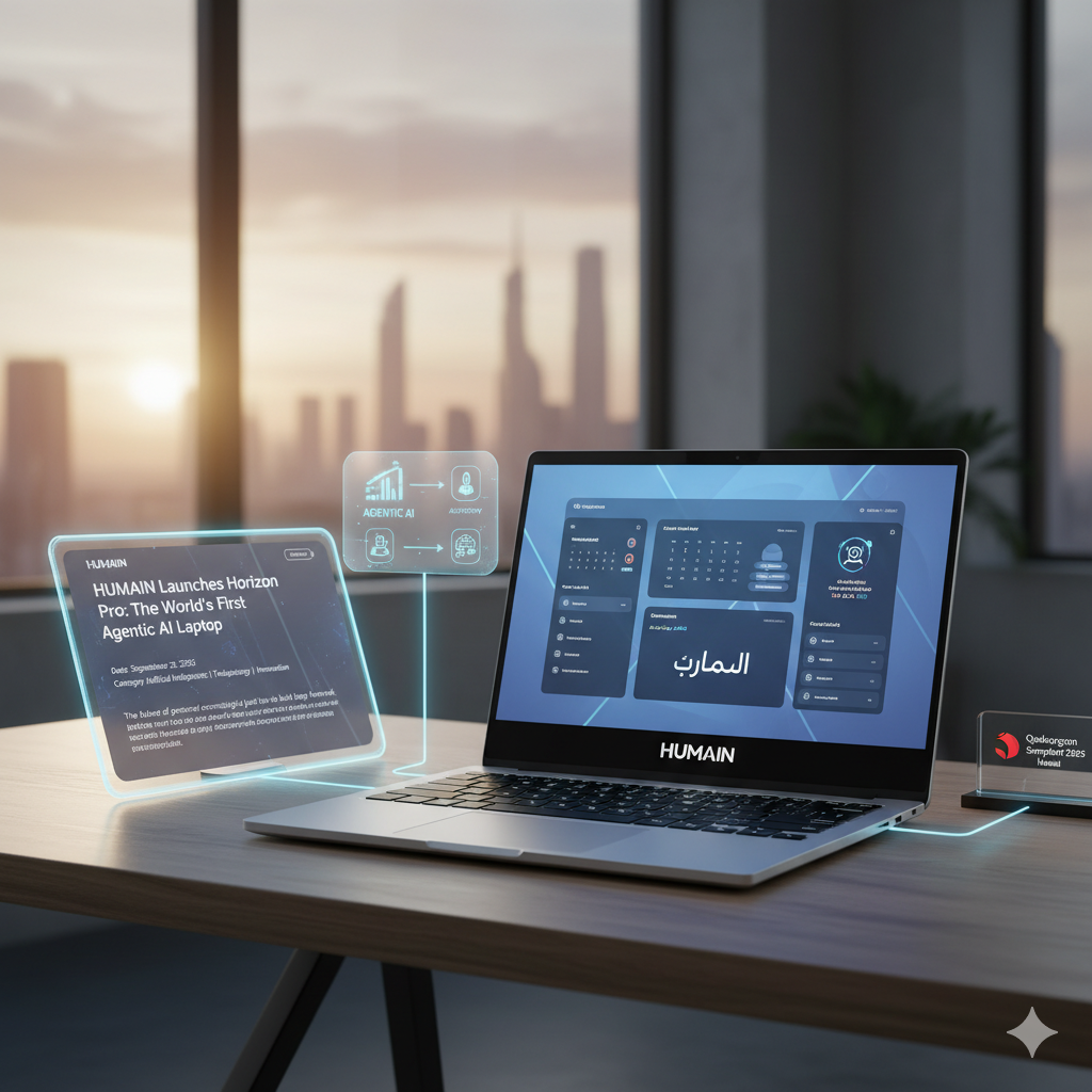 HUMAIN Launches Horizon Pro: The World’s First Agentic AI Laptop