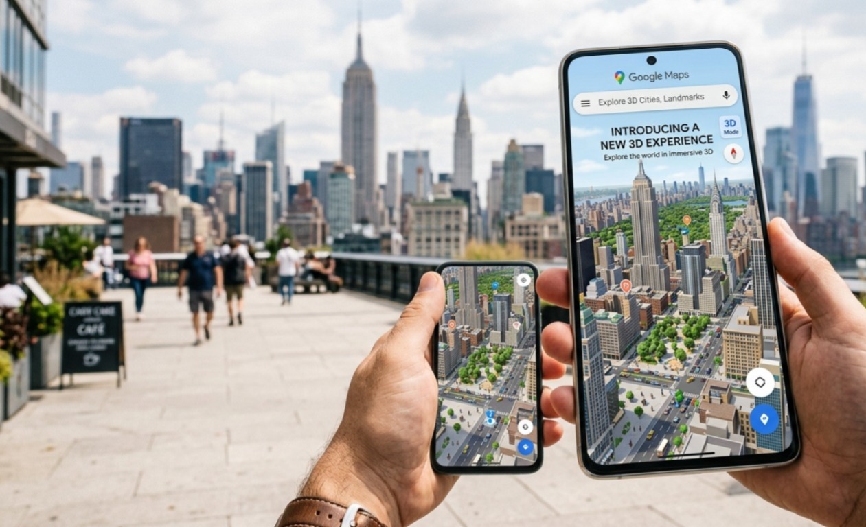 Google Maps Introduces a New 3D Experience: From Flat Maps to Living Cities