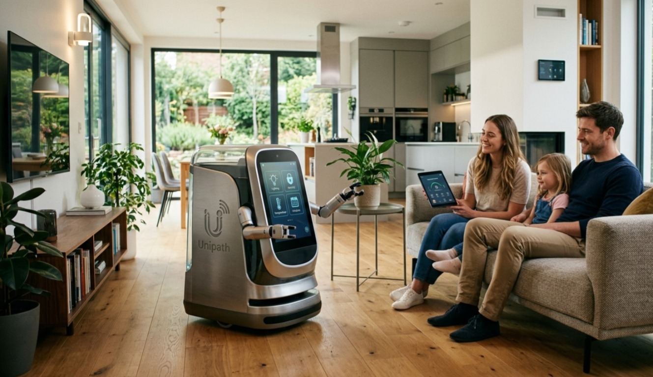 The Rise of Smart Living: Unipath Introduces an All-in-One Home Management Robot