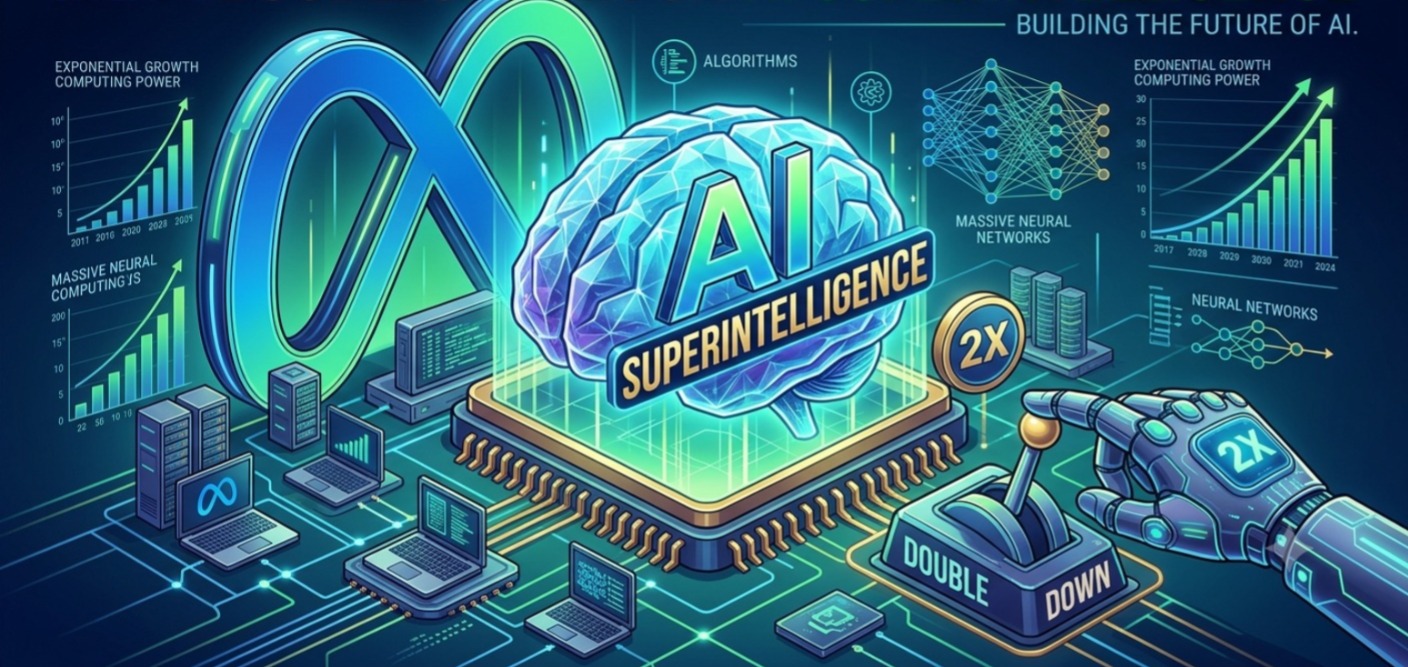 Meta Doubles Down on AI Superintelligence: The Next Chapter in the AI Race