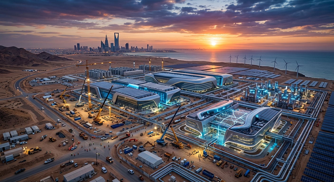Saudi Arabia’s AI Ambition: HUMAIN and DataVolt Build the Next Generation of AI Infrastructure